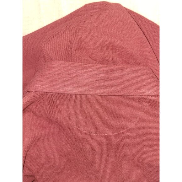 Brunello Cucinelli Burgundy Polo EU 48 NWT 100% Cotton - Picture 5 of 11
